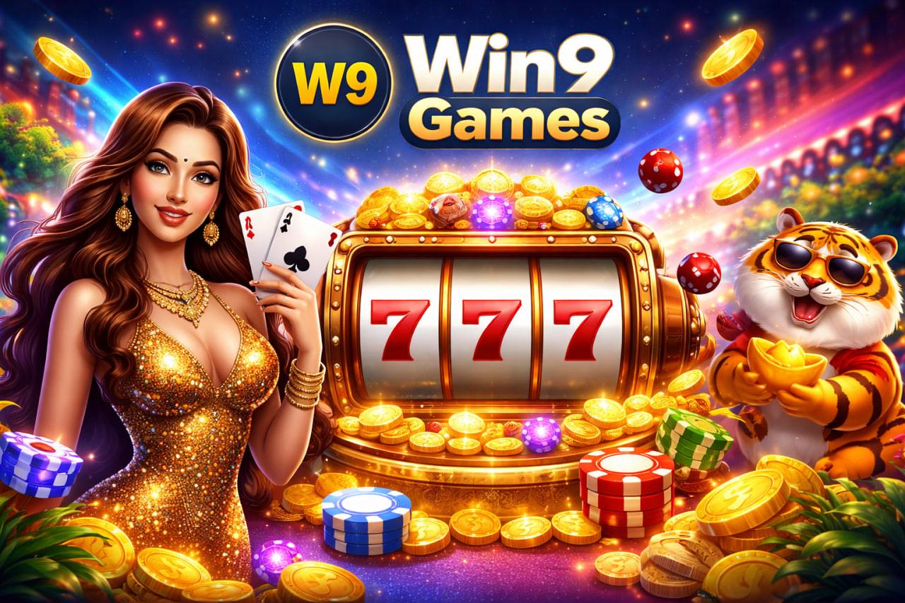 Win9 Games homepage banner
